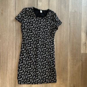 Old Navy fitted print t-shirt dress